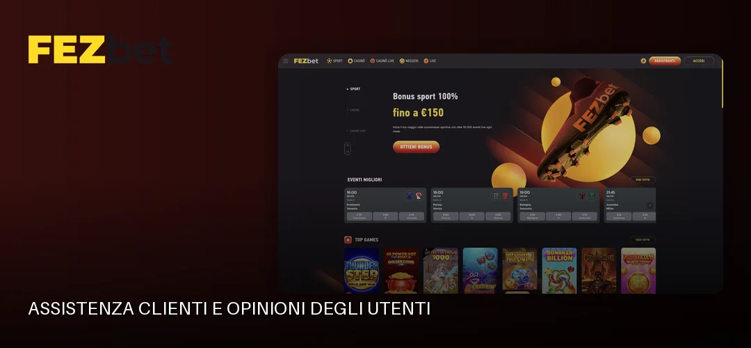 Fezbet promotional banner